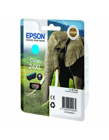 CARTUCHO EPSON 24XL XP-55/750/760/850/860 CYAN