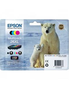 CARTUCHO EPSON 26XL XP600/605/700/800 MULTIPACK