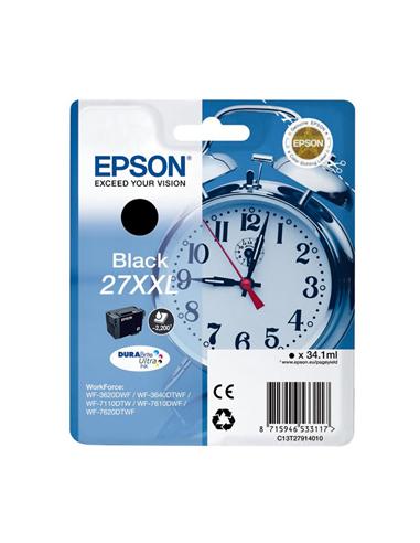 CARTUCHO EPSON 27XXL WF3620DWF WF3640 NEGRO