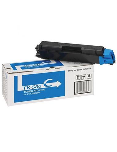 TONER KYOCERA TK580C FS-C5150DN CYAN