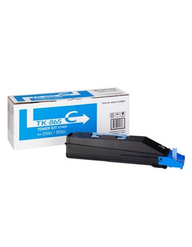 TONER KYOCERA TK865C 250CI/300CI CYAN