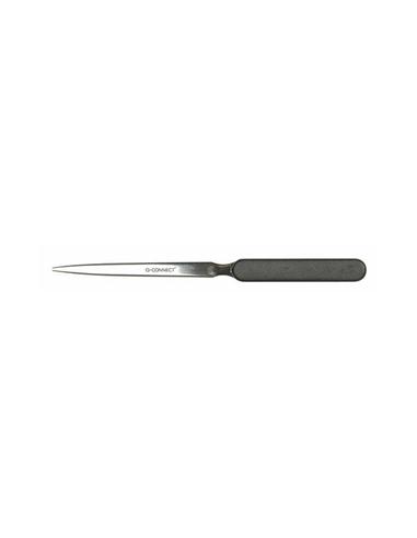 ABRECARTAS Q-CONNECT MANGO PLASTICO NEGRO