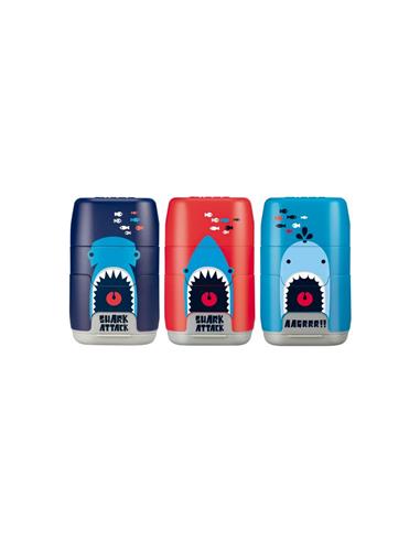 AFILADOR MILAN CAPSULE SHARK ATTACK + GOMA 4706116SRT