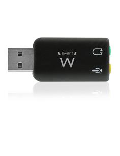 ADAPTADOR SONIDO EWENT EXTERNO USB - AUDIO 5.1 + MICRO