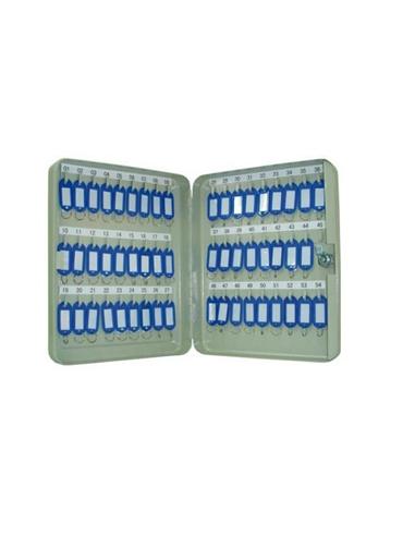 ARMARIO PORTA-LLAVES METALICO 54 LLAVES GRIS