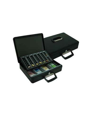 CAJA CAUDALES Q-CONNECT CON LLAVE 14.5"370x290x110