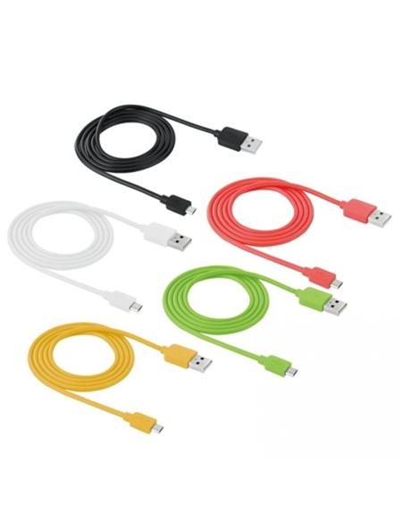 CABLE HAWEEL USB-M A MICRO USB-M COLOR (HPT-1070)