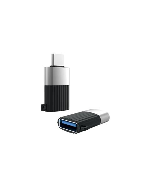 ADAPTADOR XO USB-C (MACHO) A USB-A (HEMBRA)