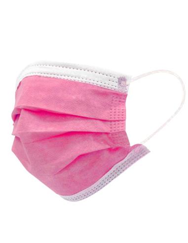 MASCARILLA QUIRURGICA PROSAFE+ 3 CAPAS UD ROSA 50uds