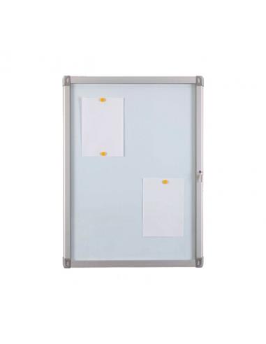 VITRINA PS EXTERIOR BLANCA MAGNETICA 98x72cm