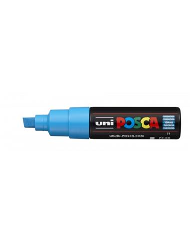 ROTULADOR UNI-POSCA 8mm TURQUESA PC-8K