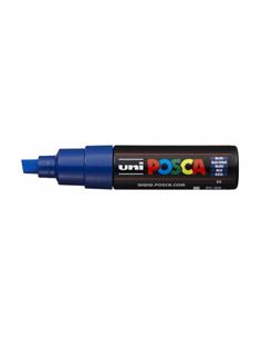 ROTULADOR UNI-POSCA 8mm AZUL PC-8K
