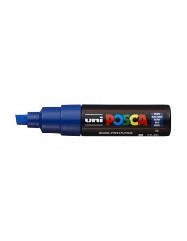 ROTULADOR UNI-POSCA 8mm AZUL PC-8K