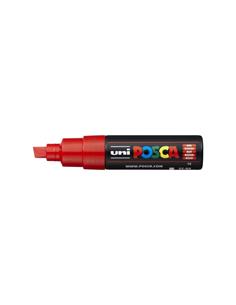 ROTULADOR UNI-POSCA 8mm ROJO PC-8K