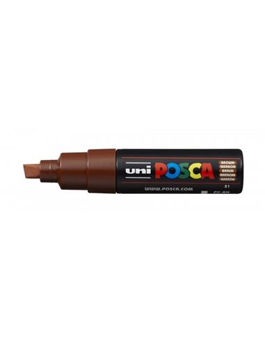 ROTULADOR UNI-POSCA 8mm MARRON PC-8K