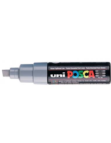 ROTULADOR UNI-POSCA 8mm GRIS PC-8K