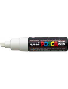 ROTULADOR UNI-POSCA 8mm BLANCO PC-8K