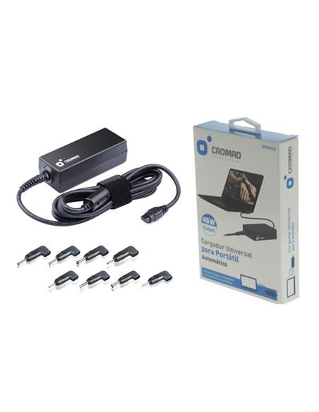 CARGADOR UNIVERSAL CROMAD 45W AUTO (CR0802)