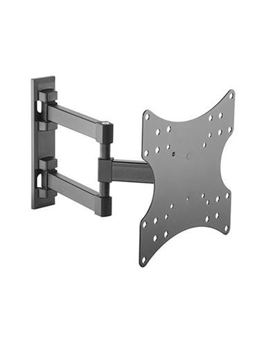 SOPORTE CROMAD PARED TV-MONITOR 23"-42" NEGRO
