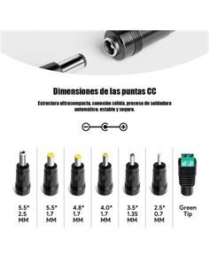CARGADOR UNIVERSAL CROMAD 24W AUTO (CR1075) 2