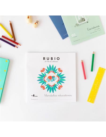 CUADERNO RUBIO EL ARTE DE COLOREAR - MANDALAS EDUCATIVOS