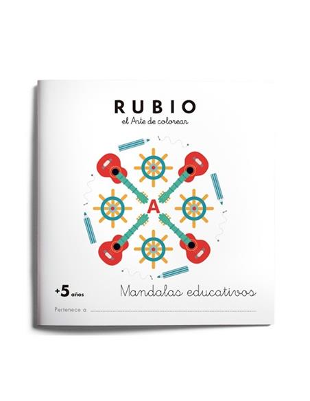 CUADERNO RUBIO EL ARTE DE COLOREAR - MANDALAS EDUCATIVOS