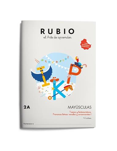 CUADERNO RUBIO EL ARTE DE APRENDER - MAYUSCULAS 2A