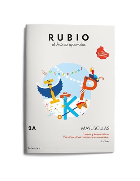 CUADERNO RUBIO EL ARTE DE APRENDER - MAYUSCULAS 2A