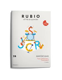 CUADERNO RUBIO EL ARTE DE APRENDER - MAYUSCULAS 2B
