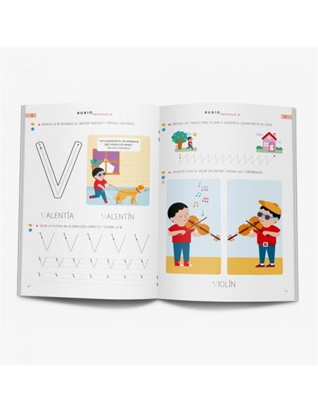 CUADERNO RUBIO EL ARTE DE APRENDER - MAYUSCULAS 2B
