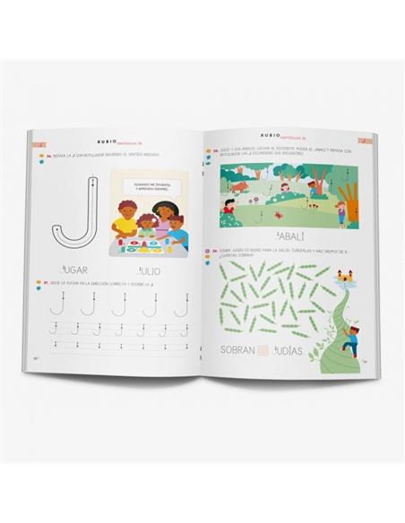 CUADERNO RUBIO EL ARTE DE APRENDER - MAYUSCULAS 2B