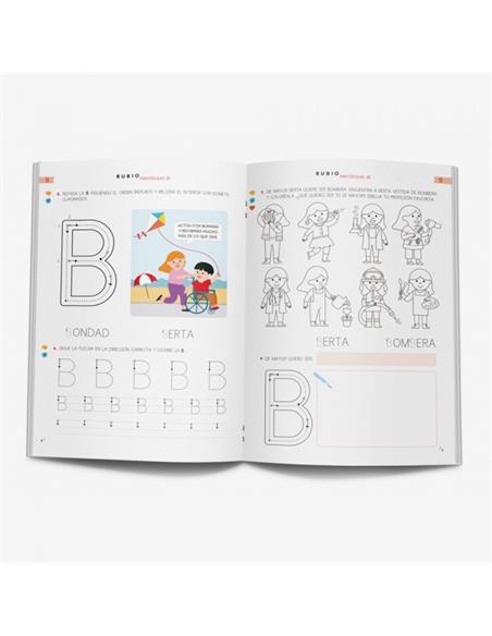 CUADERNO RUBIO EL ARTE DE APRENDER - MAYUSCULAS 2B