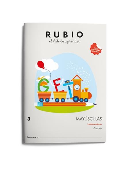 CUADERNO RUBIO EL ARTE DE APRENDER - MAYUSCULAS 3