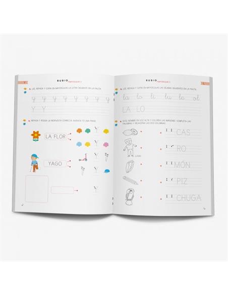 CUADERNO RUBIO EL ARTE DE APRENDER - MAYUSCULAS 3