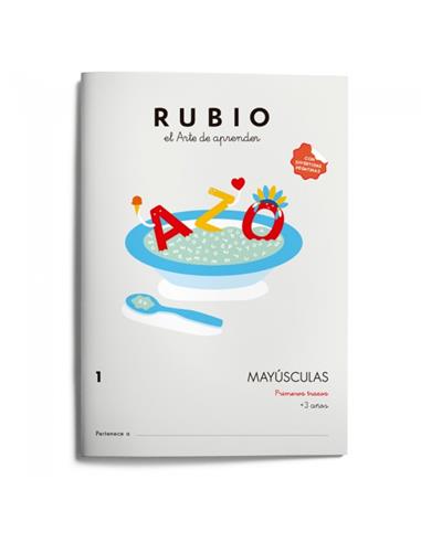 CUADERNO RUBIO EL ARTE DE APRENDER - MAYUSCULAS 1