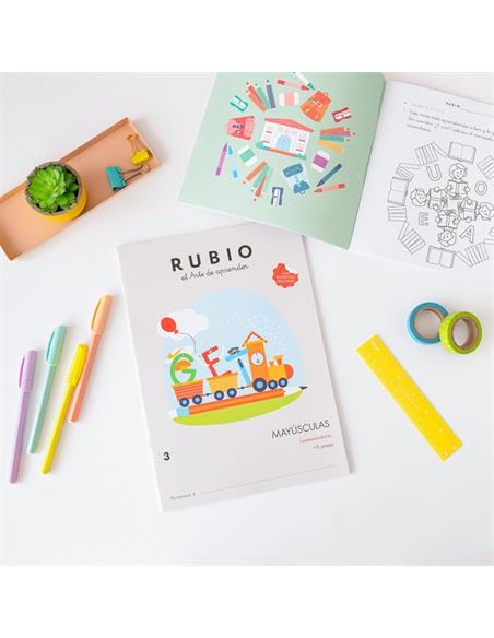 CUADERNO RUBIO EL ARTE DE APRENDER - MAYUSCULAS 1
