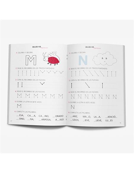 CUADERNO RUBIO EL ARTE DE APRENDER - MAYUSCULAS 1