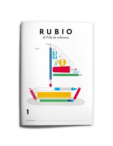 CUADERNO RUBIO EL ARTE DE COLOREAR 1