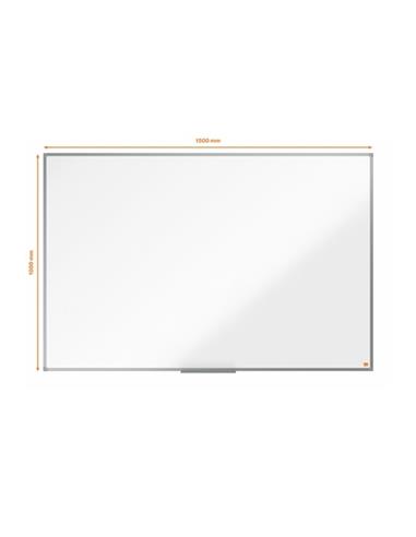 PIZARRA BLANCA MARCO METALICO MAGNETICA 100x150 CM