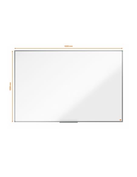 PIZARRA BLANCA MARCO METALICO MAGNETICA 100x150 CM