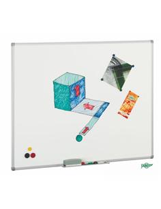 PIZARRA BLANCA CERCO METALICO MAGNETICA 61x100 CM