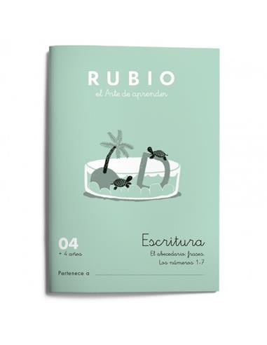 CUADERNO RUBIO ESCRITURA Nº04 ED 2021
