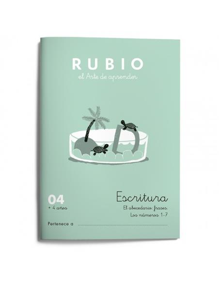 CUADERNO RUBIO ESCRITURA Nº04 ED 2021