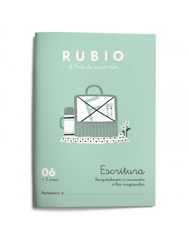 CUADERNO RUBIO ESCRITURA Nº06 ED 2021