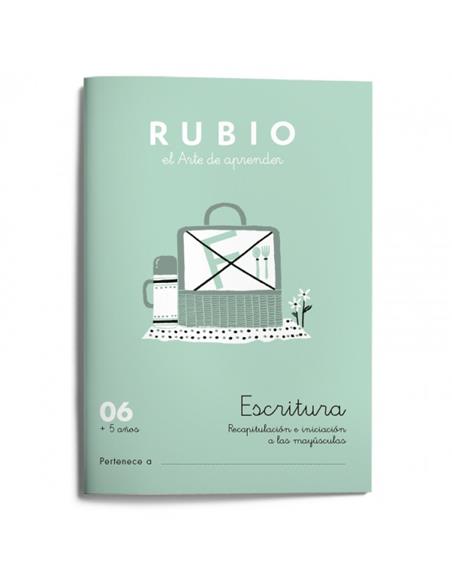 CUADERNO RUBIO ESCRITURA Nº06 ED 2021