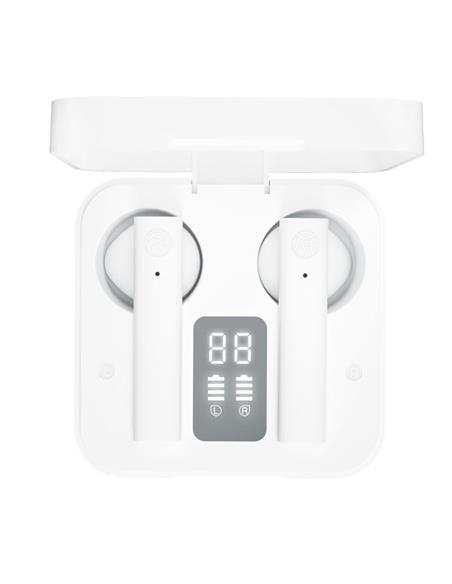 AURICULAR + MICRO XO TWS X2 + BASE DE CARGA BT BLANCO