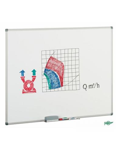 PIZARRA BLANCA CERCO METALICO 122x200 cm REF.11-5