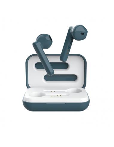 AURICULAR + MICRO TRUST PRIMO TOUCH BT AZUL PETROLEO