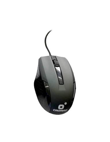 RATON CROMAD 3B ERGONOMICO USB 2.0. X53 NEGRO