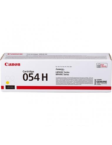 TONER CANON 054H LBP620C / MF640C SERIES AMARILLO